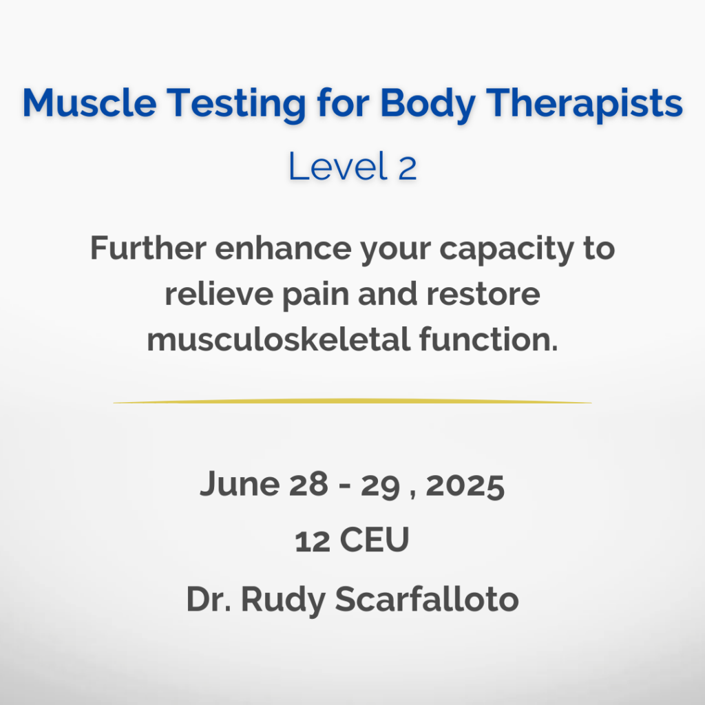 Muscle Testing - Level 2